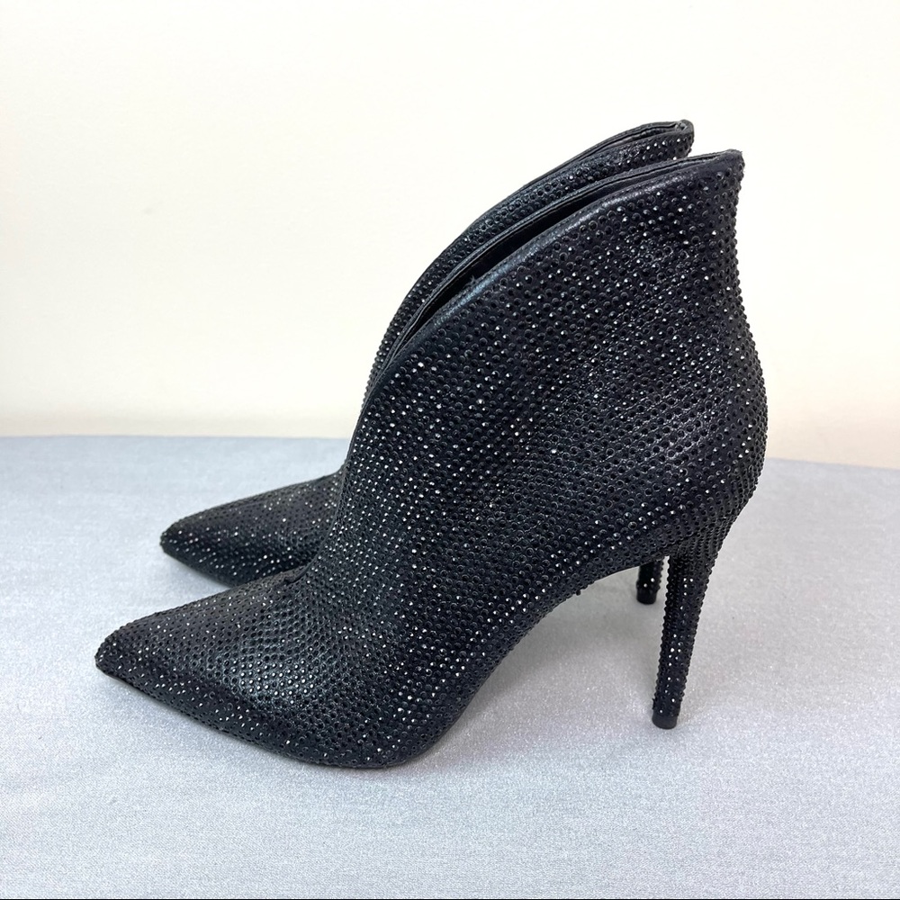 NWT Jessica Simpson Lasnia Studded Heeled Booties